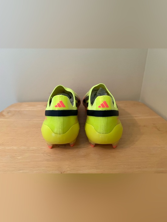 Adidas F50 Hyperfast Elite Laceless FG Soccer Cleats US 9 Team Solar KK1031